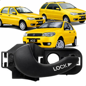 Maçaneta Interna Porta Dianteira Fiat Palio Weekend 1997 a 2013 - Oferta na Shopee