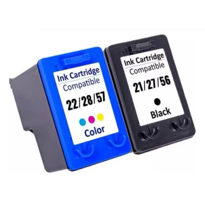 cartuchos 21 27 56 preto e 22 28 57 colorido cartuchos 21 27 56 preto e 22 28 57 colorido - Oferta na Shopee