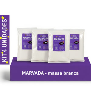Kit  Massa Japonesa  Marvada Branca 400g Isca para Pesca - Oferta na Shopee