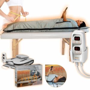 Manta Térmica Vibro Sauna Spa Térmica Digital - Bioterm - Oferta na Shopee