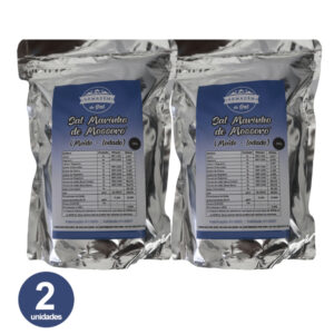 Sal Marinho Mossoró Moído Iodado - 2kg - Oferta na Shopee