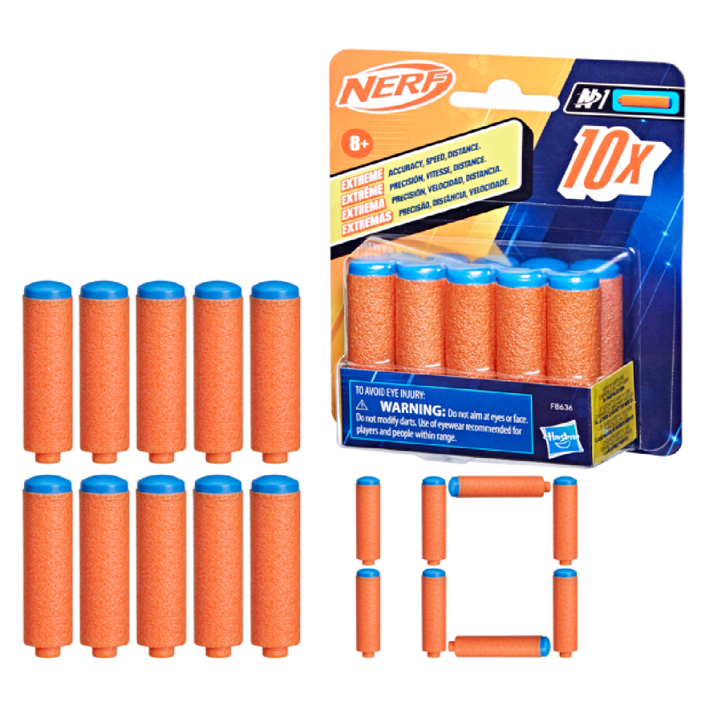 Lançador Nerf N Series Refil 10 Dardos Hasbro F8636 Lançador Nerf N Series Refil 10 Dardos Hasbro F8636 - Oferta na Shopee