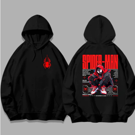 Blusa De Frio Moletom Ganguru Spider Man Homem Aranha Algodão Franelado Com Capuz Premium Blusa De Frio Moletom Ganguru Spider Man Homem Aranha Algodão Franelado Com Capuz Premium - Oferta na Shopee
