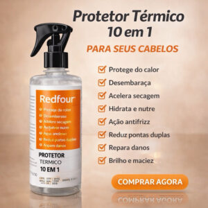 Protetor Térmico  Redfour Capilar Finalizador   Original 500ml - Oferta na Shopee