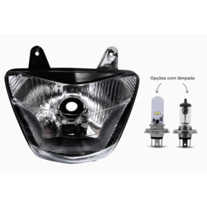 Bloco Optico Farol Modelo Honda Nx 400 Falcon 2000 a 2008 - Oferta na Shopee
