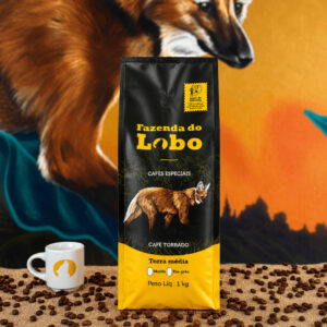 Café Especial 84Pts 1kg Grãos 100% Arábica Fazenda do Lobo - Oferta na Shopee