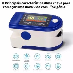 Oxímetro de Dedo Digital - Oferta na Shopee