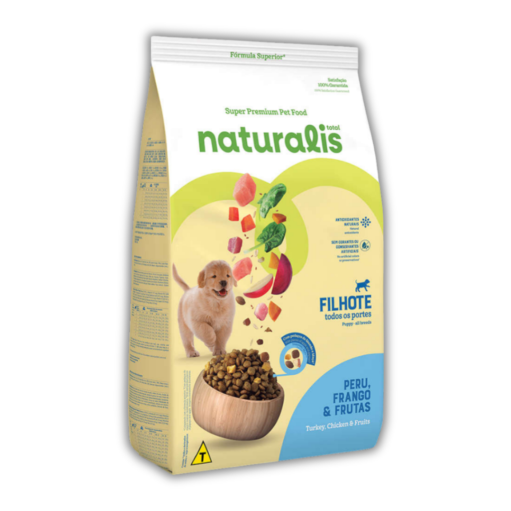 Ração Naturalis Peru/frango/frutas P/ Cães Filhotes Peq 15kg Ração Naturalis Peru/frango/frutas P/ Cães Filhotes Peq 15kg - Oferta na Shopee