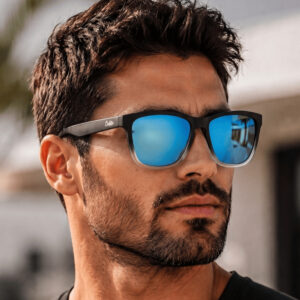 Óculos de Sol Quadrado Esportivo Polarizado Proteção UV Pesca Masculino e Feminino - Oferta na Shopee