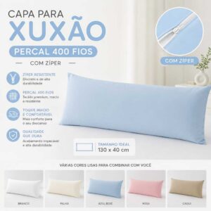 Kit 02 Fronhas Xuxão com zíper ou AVULSO