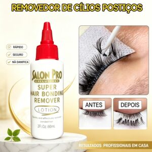 Removedor Salon Pro 60ml Profissional Para Cílios e Extensão - Oferta na Shopee