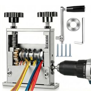 Descascador de Fios Doméstico 1-17mm 2 em 1 Manual e Furadeira com 6 Furos