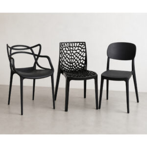 QUEIMA DE ESTOQUE -KIT 4 UNIDADES  Allegra-Gruvyer-Nana Design Sofisticado com Alta Resistência - Oferta na Shopee