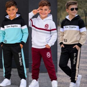 Conjunto Masculino Infantil Roupa De Inverno Calça e Casaco Chimpa Peluciado - Oferta na Shopee