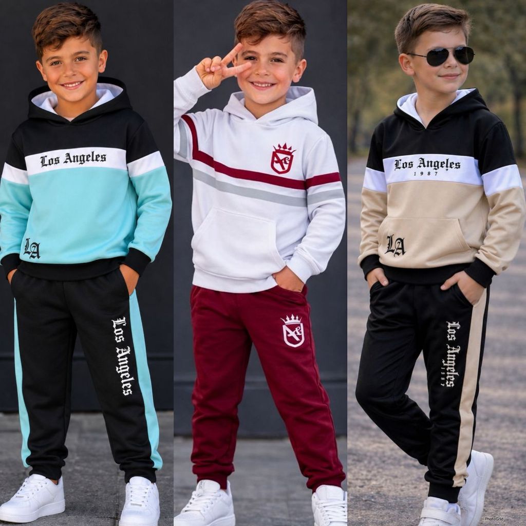 Conjunto Masculino Infantil Roupa De Inverno Calça e Casaco Chimpa Peluciado Conjunto Masculino Infantil Roupa De Inverno Calça e Casaco Chimpa Peluciado