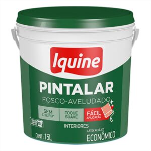 Tinta Econômica Acrílica Látex  Fosca 15 Litros Iquine - Cores - Oferta na Shopee
