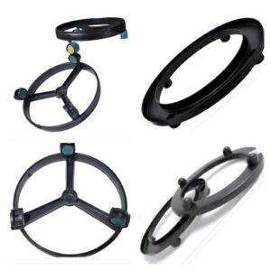 Suporte para botijão de gás - de cozinha   COM RODA  OU SEM RODA  E VASO 29.5 CM - Oferta na Shopee