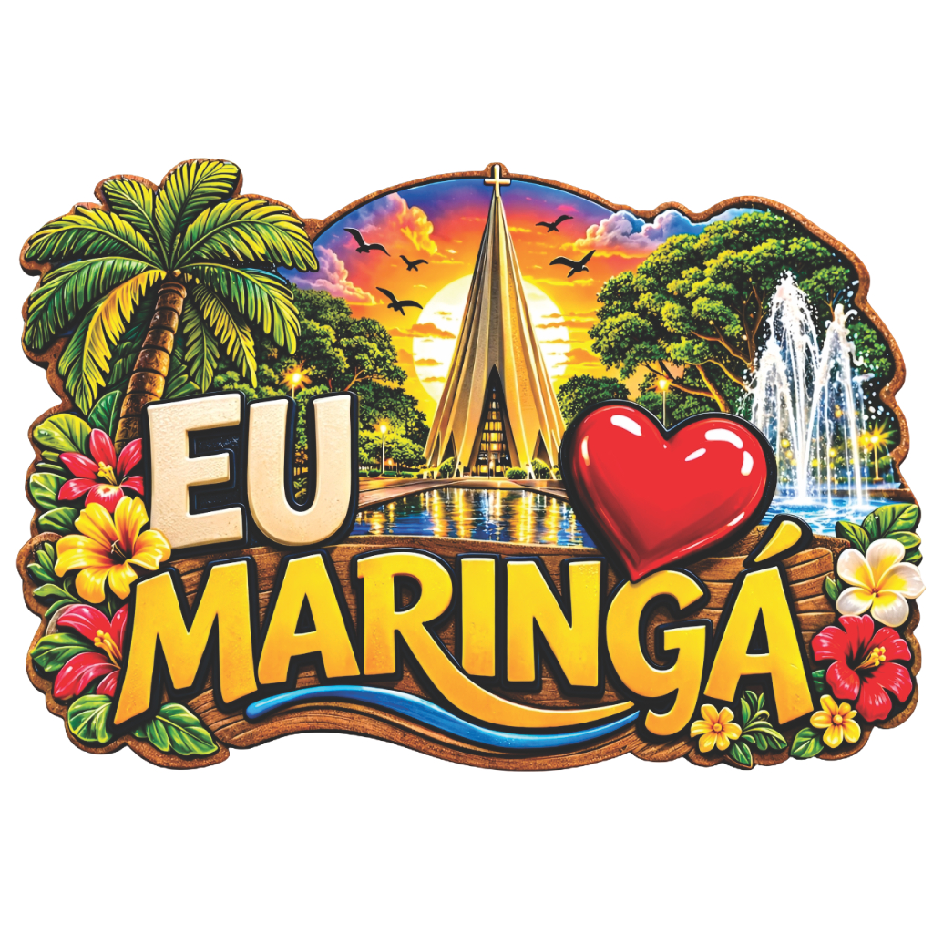 Ímã de Geladeira Maringá PR – Eu ❤️ Maringá | Catedral + Parque | MDF Ímã de Geladeira Maringá PR – Eu ❤️ Maringá | Catedral + Parque | MDF - Oferta na Shopee