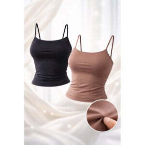 Kit 2 Regatas Femininas Básicas Alcinha Suplex Premium Toque Poliamida Forro Duplo Verão Academia - Oferta na Shopee