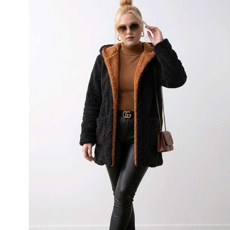 Casaco Teddy Feminino Peluciado dupla face Sherpa Quentinho Inverno Moda Casual 2026 Casaco Teddy Feminino Peluciado dupla face Sherpa Quentinho Inverno Moda Casual 2026 - Oferta na Shopee