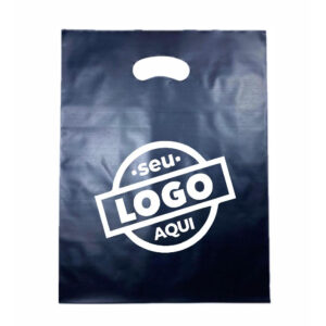Sacola Plástica Alça Vazada - Boca de Palhaço -  boca triste - PERSONALIZADA COM O SEU LOGO 100 und - Oferta na Shopee