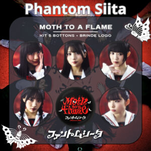 Kit Bottons Phantom Siita - Broche - Button 44mm - Oferta na Shopee
