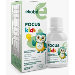 FOCUS KIDS 50ml Ekobé - PARA CRIANÇAS COM DÉFICIT DE ATENÇÃO - TDAH