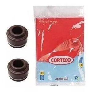 PAR RETENTOR VALVULA CORTECO TITAN 125 150 BIZ 100 125 FAN 125 150 DREAM CBX 250 BROS XRE RESISTEONTE ENCAIXE PRECISO - Oferta na Shopee