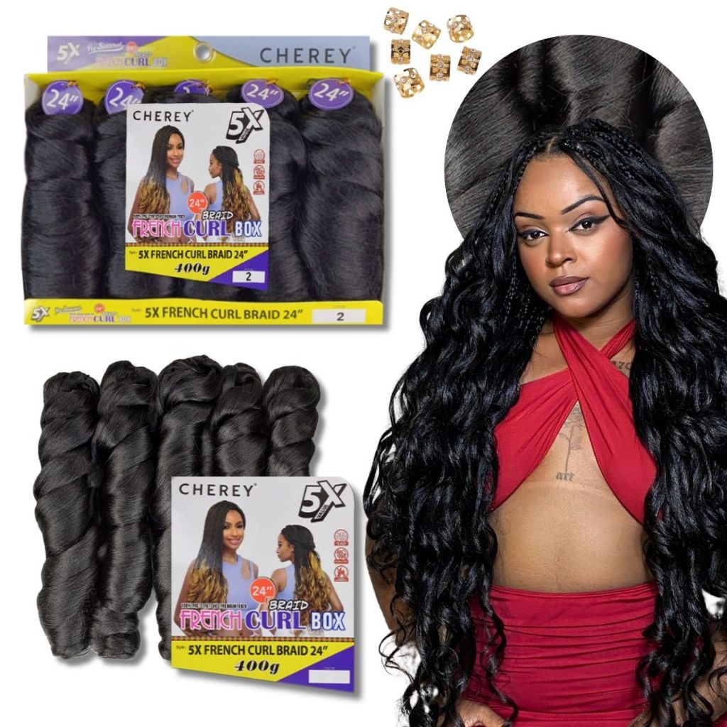 Cabelo 400g French Curl Jumbo Braid Trança C Cachos Pontas Ondulado Boho Crochet Cabelo 400g French Curl Jumbo Braid Trança C Cachos Pontas Ondulado Boho Crochet - Oferta na Shopee