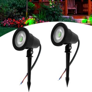 Luminária Espeto Jardim Luz Led 7W 3000K Verde Bivolt Prova D'água - Oferta na Shopee