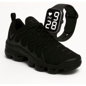 Tênis Masculino Casual Urbano Estiloso Confortável Super Top Leve Macio Promocao Na Moda Lançamento + Relogio Led - Oferta na Shopee