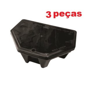 Kit 03 Porta Isca Com Chave para Proteção Para Crianças e Animais - Oferta na Shopee