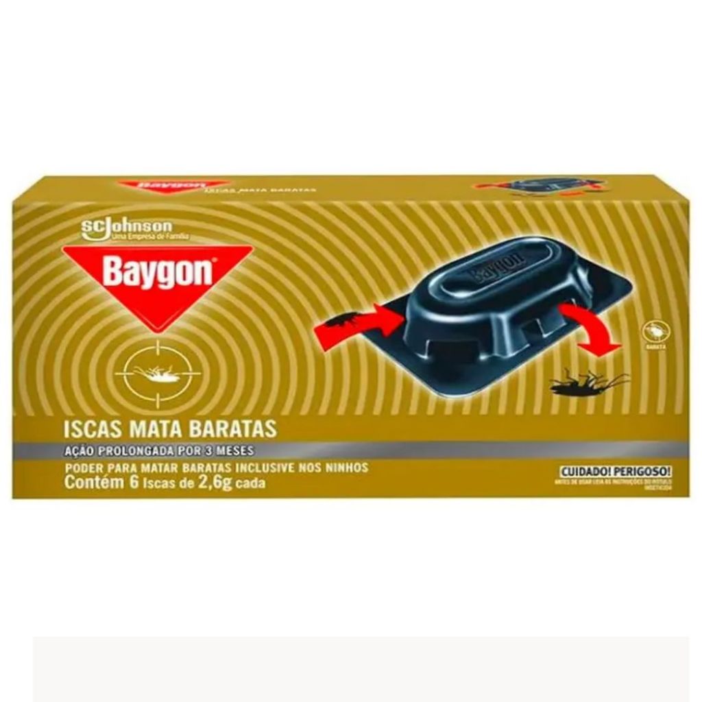 Isca Para Barata Baygon Atua No Ninho Iscas Resolve . Inseticida Atenção Metade da Caixa = Meia Isca Para Barata Baygon Atua No Ninho Iscas Resolve . Inseticida Atenção Metade da Caixa = Meia