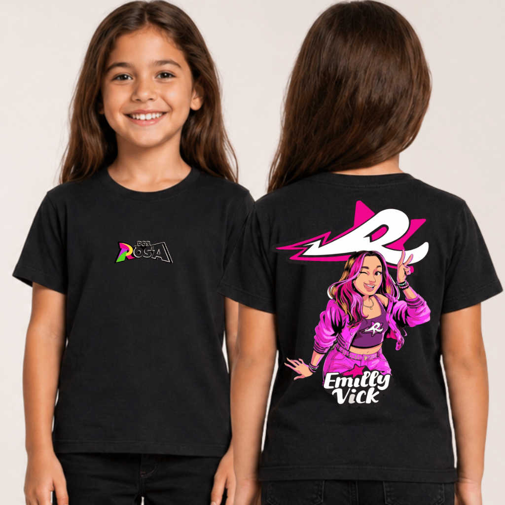 Camiseta Infantil Blusa Para Menina Estampa Emily Vick Os Rosas Menina Premium Emily Vick Os Rosas Camiseta Infantil Blusa Para Menina Estampa Emily Vick Os Rosas Menina Premium Emily Vick Os Rosas - Oferta na Shopee