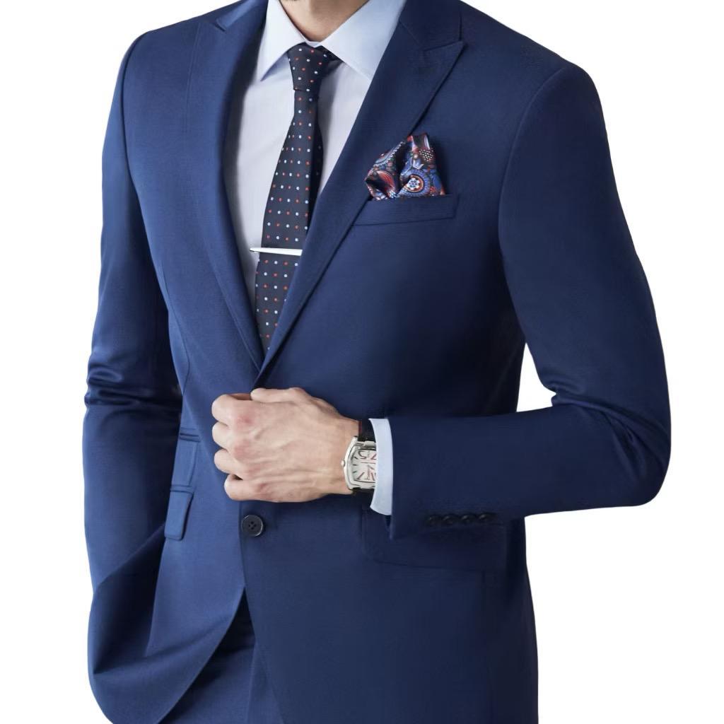 Terno Azul Marinho Oxford Masculino Slim Executivo De Luxo (blazer + Calça)+DiretoDaFabrica+Padrinho+Casamento+Formatura Terno Azul Marinho Oxford Masculino Slim Executivo De Luxo (blazer + Calça)+DiretoDaFabrica+Padrinho+Casamento+Formatura