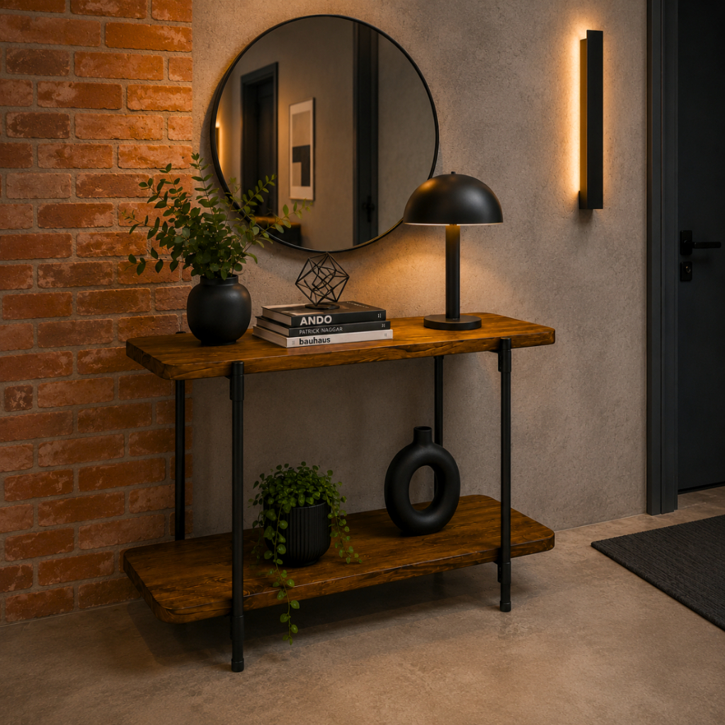 Aparador Buffet Cantinho do Café Ferro Mesa Industrial de Decoração 2 Prateleiras Aço Sala Recepção Aparador Buffet Cantinho do Café Ferro Mesa Industrial de Decoração 2 Prateleiras Aço Sala Recepção - Oferta na Shopee