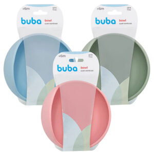 Bowl em Silicone com Ventosa Buba 350ml Segura para Refeições Práticas do Bebe - Oferta na Shopee