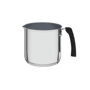 Fervedor Tramontina Solar Ceramic em Aço Inox com Fundo Triplo Interior Cerâmico Grafite Cabo de Silicone 14cm 2L - Oferta na Shopee