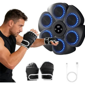 Máquina Inteligente de Boxe Soco Música Bluetooth Anti Estresse - Oferta na Shopee