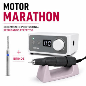 Motor Marathon Champion 3 Talmax + Kit Blindagem Unhas + Broca Diamantada Brinde Para Nail Designers - Oferta na Shopee