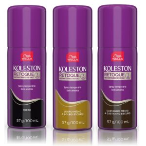 Retoque Instantâneo Spray Koleston 100ml Escolha o seu - Oferta na Shopee