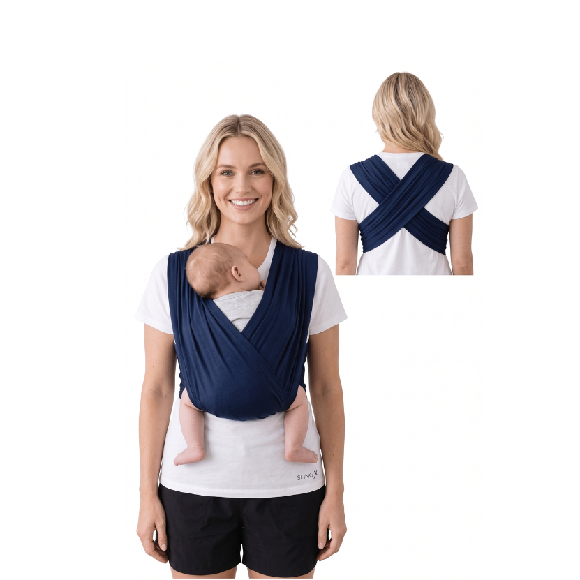 Sling XIS BABY sem amarração – fácil de vestir – 02 faixas canguru dry fit Sling XIS BABY sem amarração – fácil de vestir – 02 faixas canguru dry fit
