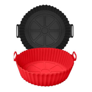 Kit 2 Formas de Silicone para Air Fryer