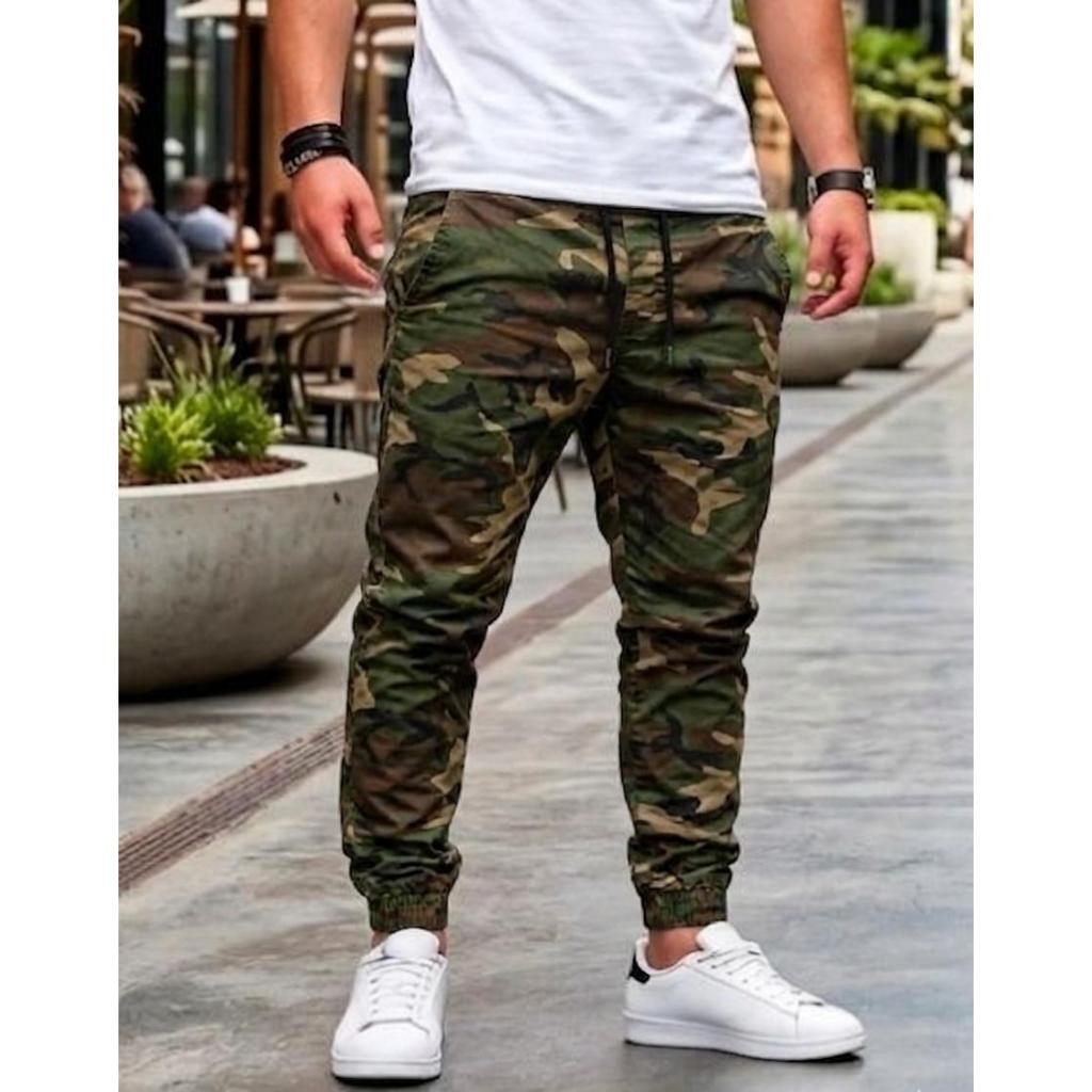 Calça Jogger Camuflada, Elegância e Versatilidade Calça Do Exercito Calça Jogger Camuflada