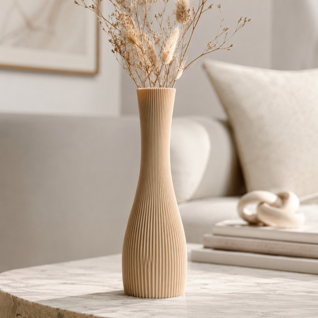 Vaso Decorativo Canelado 18cm Moderno Minimalista Sala Mesa Escritório Lavabo Vaso Decorativo Canelado 18cm Moderno Minimalista Sala Mesa Escritório Lavabo - Oferta na Shopee