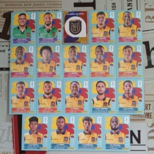 Equador (Ecuador) - Figurinhas Originais Avulsas Copa do Mundo Fifa 2026 (ECU) (venda unitária) - Oferta na Shopee