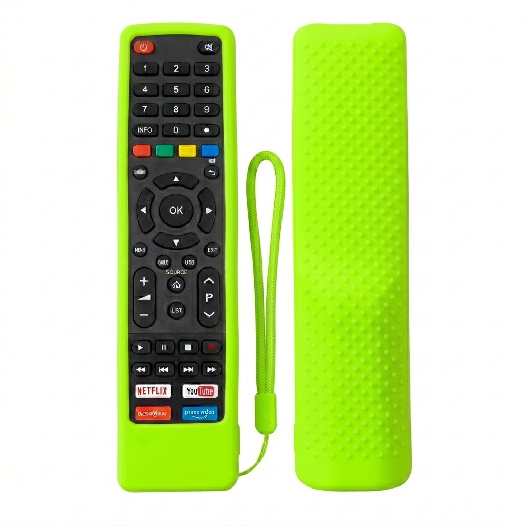 Capa de Silicone para Controle Remoto P.hilco 4k Smart Universal à prova de quedas Capa de Silicone para Controle Remoto P.hilco 4k Smart Universal à prova de quedas - Oferta na Shopee