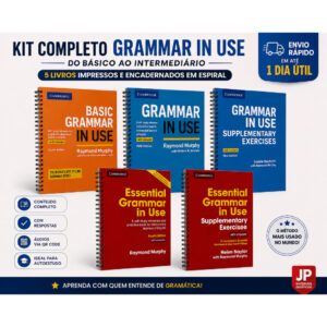 KIT GRAMMAR IN USE – INGLÊS COMPLETO DO BÁSICO AO INTERMEDIÁRIO! - Oferta na Shopee