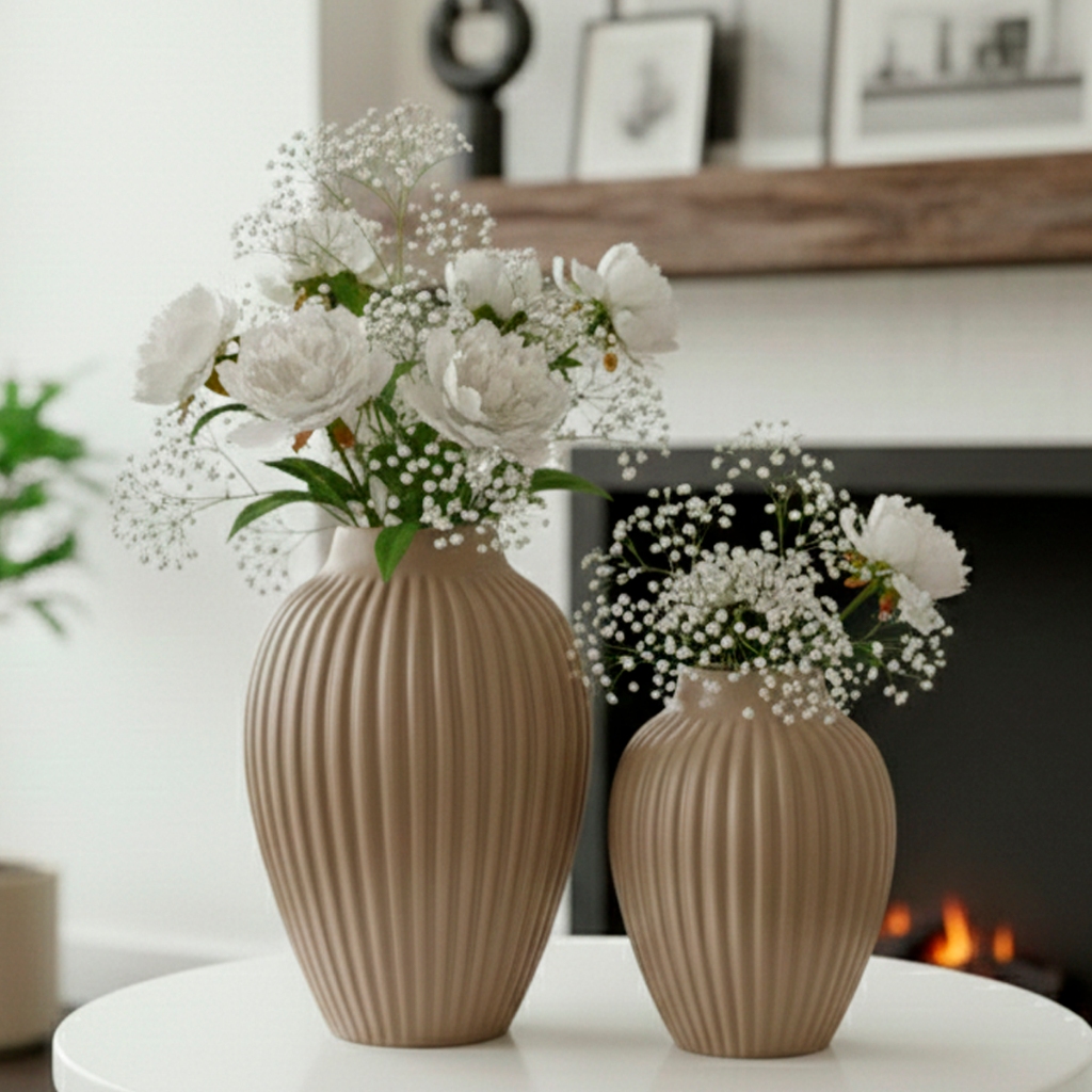 Conjunto 2 Peças Vaso Decorativo para Mesa de Jantar Cerâmica Colorido Enfeite Decorar Casa Sala Hal Conjunto 2 Peças Vaso Decorativo para Mesa de Jantar Cerâmica Colorido Enfeite Decorar Casa Sala Hal - Oferta na Shopee