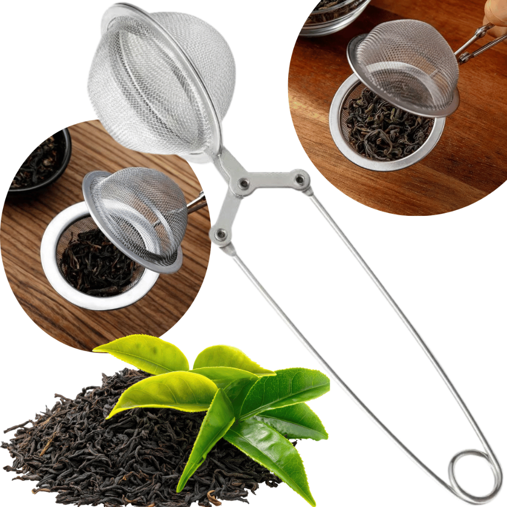Infusor Tipo Pinça em Aço Inox para Chá com Cabo Auxiliar Filtro Reutilizável Ideal Ervas Cozinha Infusor Tipo Pinça em Aço Inox para Chá com Cabo Auxiliar Filtro Reutilizável Ideal Ervas Cozinha - Oferta na Shopee